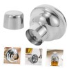 FUNOMOCYA Cocktail Shaker Lid Accessories for Wine Glasses Stainless Steel