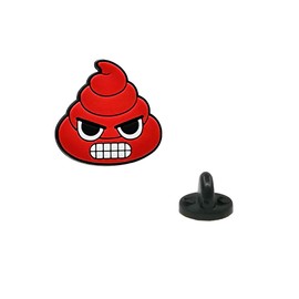 Poop Apparel Pin Badge Pin Lapel Pin Unisex Yazzle Dazzle Toilet Paper Toilet Brush Toilet Cleaner Bathroom Outhouse Porta Potty Proctologist Urologist Colorectal Digestion Stomach Angry Set of 2