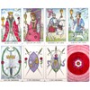 Tarot Cards, 78 Sheets, Marseille Edition, Tarot Divination Telling, Rose