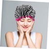 NOLITOY 2pcs Double Layer Waterproof Shower Cap Adjustable Shower Cap