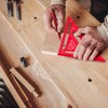 Beslands Rafter Square Carpenter Aluminum Measuring Layout Tool Triangle Ruler