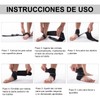 4 PCS Tobillera para Esguince Ortopédica Ajustable, Tobilleras Deportivas de