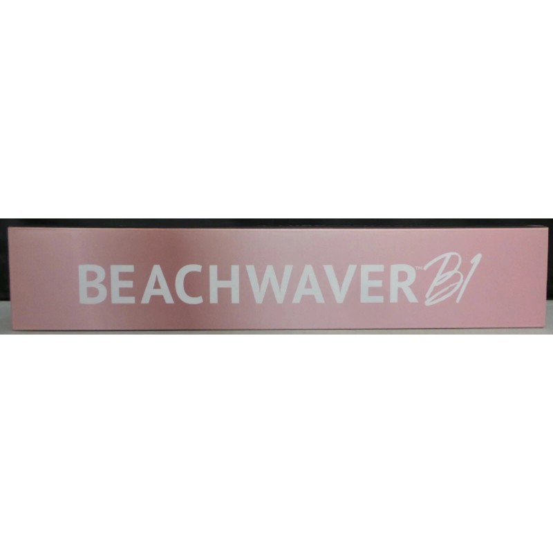 BEACHWAVER Co B1 Rotating Curling Iron Midnight Rose Even Heat
