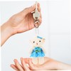 KOMBIUDA Suspending Tiny Bears Keychain Mini Bear Decor 5pcs Decorative