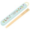 Skater ABS2AM-A Children's Chopsticks and Chopsticks Case Set, Ghibli Color,