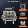 OCPTY Rear Wheel Bearing and Hub Assembly Compatible with for