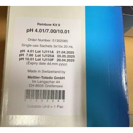 Mettler-Toledo Rainbow Kit II pH 4.01/7.00.10.0