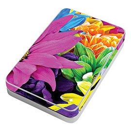 MightySkins Skin Compatible with Lifeprint 3x4.5 Hyperphoto Printer - Colorful Flowers | Protective, Durable, and Unique Vinyl wrap Cover | Easy to Apply, Remove, and Change Styles | Made in The USA