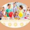 3 Pcs Boho Sun Birthday Party Tablecloths Rectangular Plastic Table