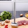 Meat Tenderizer, Meat Cutting Muscles, Aluminum, Double-Sided Meat Hammer, Kitchen