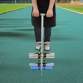 NECKCLOUSE Tape Marking Machine, Hand-Push Lane Marking Applicator, Adjustable Tape Sticking Machine, Professional Lane Marker for Parking Lots, Roads, Sports Courts