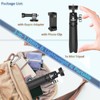 Extendable Selfie Stick Tripod for Gopro/Cell Phone/Camera, Mini Tripod with