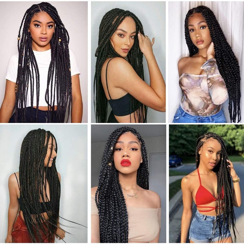 Nvnvdij Straight Bulk Hair for Braiding 100g Per Pack No