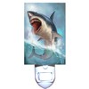 Gotham Decor Thrashing Great White Shark Night Light