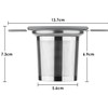 INNAWERK PureBru Loose Tea Infuser with Lid, Extra Fine Mesh