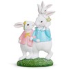 Hodao Easter Bunny Family Decor - Easter Decorations - Home