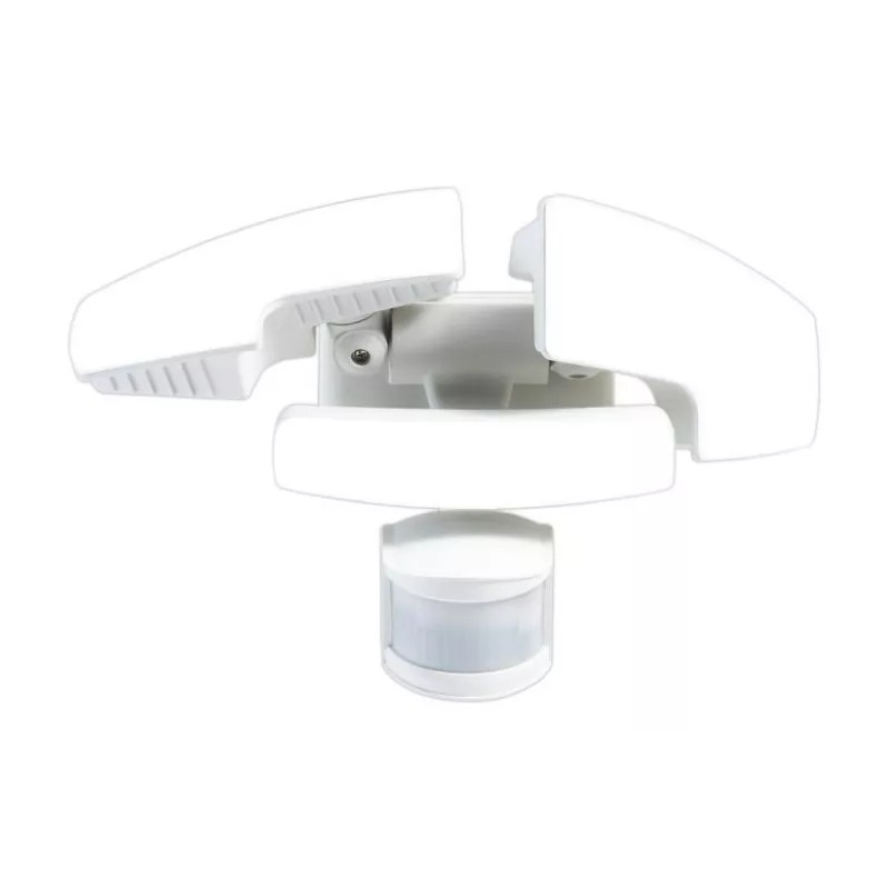 Sunforce Lampara Solar De Seguridad Sensor De Movimiento Triplecabeza