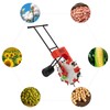 Manual Seeder Hand-Push Garden Seeder, Garden Push Seeder Walk-Behind Row