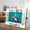 BELLA BUSTA-Personalize My First Day of Preschool Theme Picture Frame-Keepsake