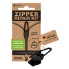ZlideOn Zipper Pull Replacement - Black, Narrow (L) - Instant