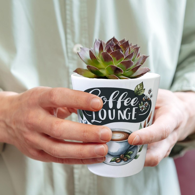speecheese Coffee Lounge Flower Pot Perfect for Coffee and Tea