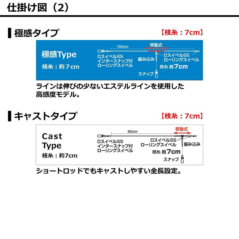 Daiwa Obamari Rig SS Standard No. 3