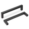 Gobrico 10 Pack Matte Black Cabinet Handles 5" Cabinet Pulls,