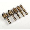 Quick Change Professional Strength 5 Piece Counter Sink Bit Set