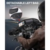 Benlari Windshield Bag, 3 Pocket Batwing Fairing Windshield Bag, Waterproof