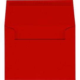 A2 Invitation Envelopes (4 3/8 x 5 3/4) - Holiday Red (250 Qty.)