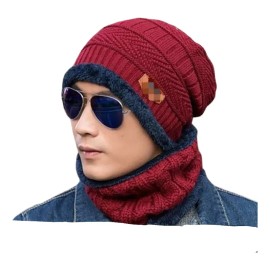 all-match Gorro Y Bufanda Frío Invierno Forro