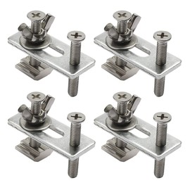 Hsthe Sea Pack of 4 T-Nut Hold-Down Clamp, Compatible with 3018-PRO / 3018-MX3 / 3018-PROVer/Engraving Machine