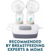 Evenflo Advanced Double Electric Breast Pump, Clear