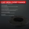 Raven DJ63-662 Cast Iron Closet Flange, Inside Caulk, 4" x