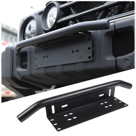 Front License Plate Bracket Holder Compatible with INEOS Grenadier 2020-2024, Heavy Duty License Plate Mounting Kit Auto Accessories