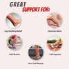 Wonder Care Calf Compression Sleeve, Adjustable Support Brace with 3