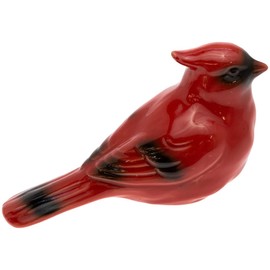 Boston International Christmas Winter Holiday Tabletop Figurine Decoration, Set of 2, Jif & Jem Cardinals