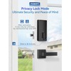 POWIFY Keyless Entry Door Lock with Handle, APP Control Smart