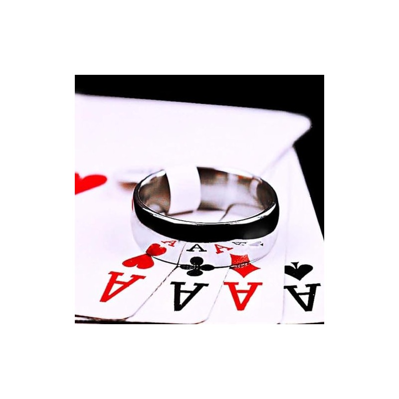 blue-ther Magic Ring Poker Prophecy Magic Ring Magic Cards Poker