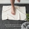 OKA Ag+ Bleach Towel Bath Mat, Approx. 15.7 x 23.6