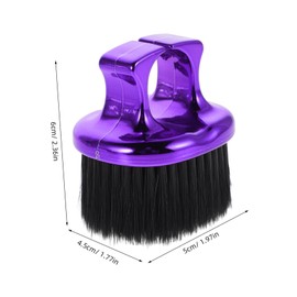 BIUDECO Soft Bristle Beard Brush Grooming Tool for Men Hair Care Portable Salon Brush for Easy Hair Clipping Removal and Comfortable Grooming Experience