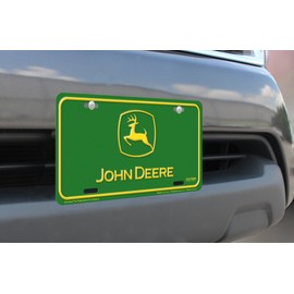 Chroma Graphics 1849 John Deere Auto Tag - Stamped Metal