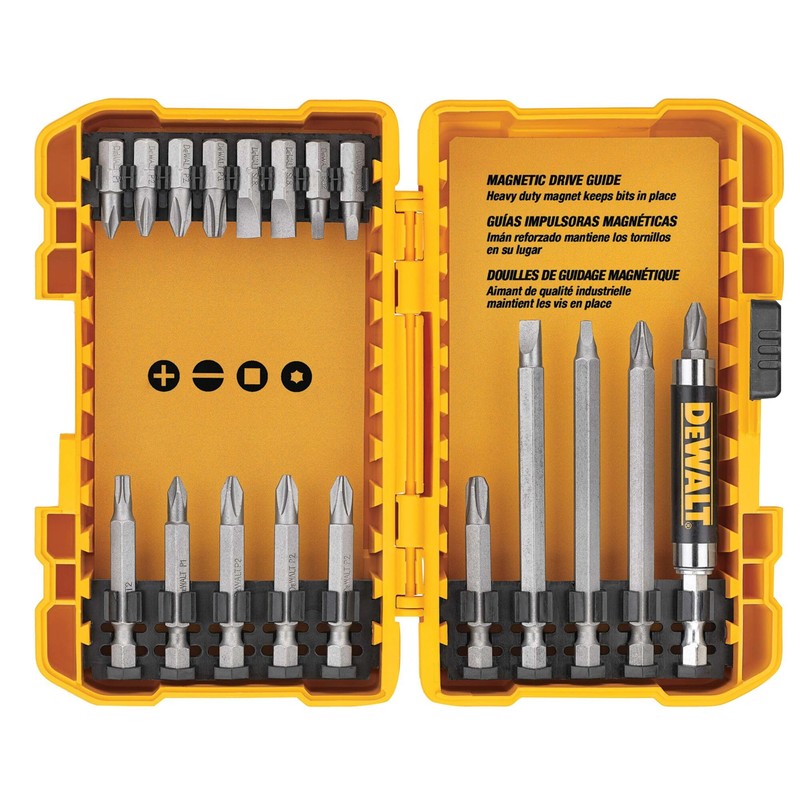 DEWALT Screwdriver Bit Set, Impact Driver and Drill Bit Set,