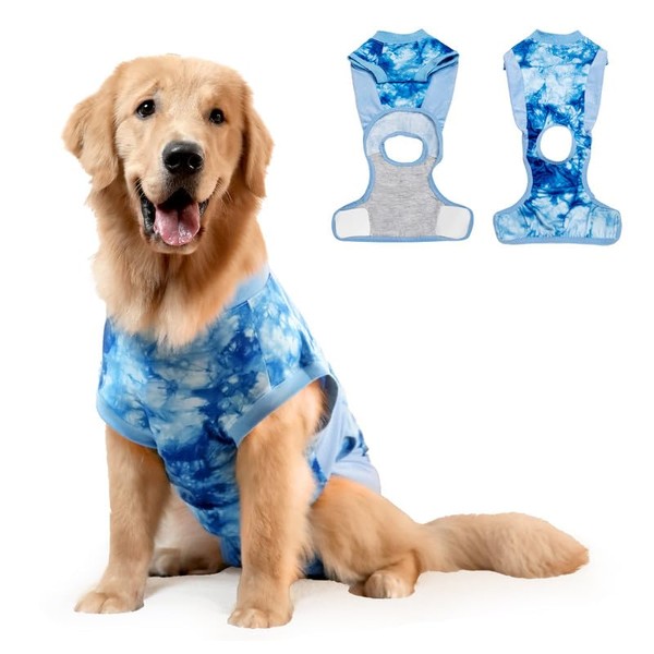 Knafe Recovery Suit for Dogs After Surgery – Breathable Dog