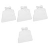 Tofficu 4pcs Bench Grinder Eyeshield Replacement Kit Transparent Protective Panel