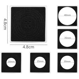 Clear Coin Snap Holder, 20 Pcs Clear Coin Capsules Cases, Silver Dollar Coin Holders for Collectors with 5 Sizes Black Gasket, Plastic Storage Organizer Box for Coin Collection Supplies