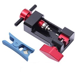 wilesev Bicycle Hydraulic Hose Fitting Insert Tool,Upgraded Needle Driver Insertion Tool,with Hydraulic brake Hose Cutter