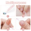 ZAMXHUG Cuticle Care - 100 Pieces Cuticle Pusher Cuticle Pusher