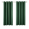 Deconovo Deconovo Green Curtains Thermal Insulated Eyelet Blackout Curtains for