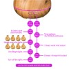 BZseed Aromatherapy Essential Oil Diffuser 550ml 12 Hours Wood Grain